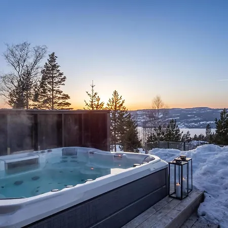 Guest house Mjosli Lodge - Jacuzzi & Konferanse - 30 Min Osl