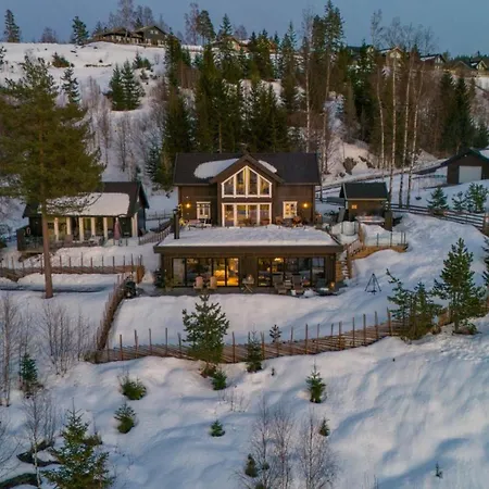 Guest house Mjosli Lodge - Jacuzzi & Konferanse - 30 Min Osl Eina