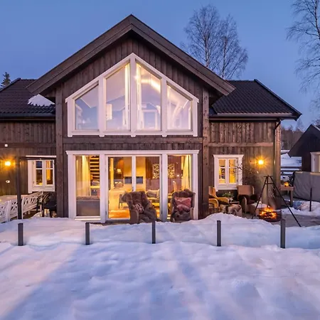 Mjosli Lodge - Jacuzzi & Konferanse - 30 Min Osl Guest house Eina